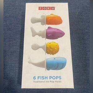 Zoku Fish popsicle mold